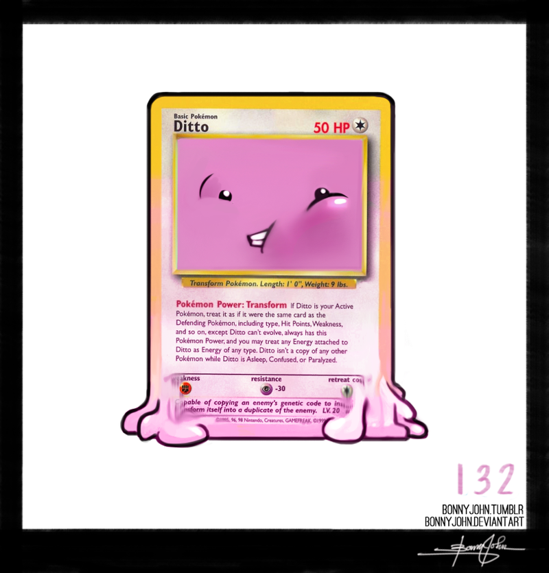 Illustration for article titled The Distinguished Ditto! Pokemon One a Day!